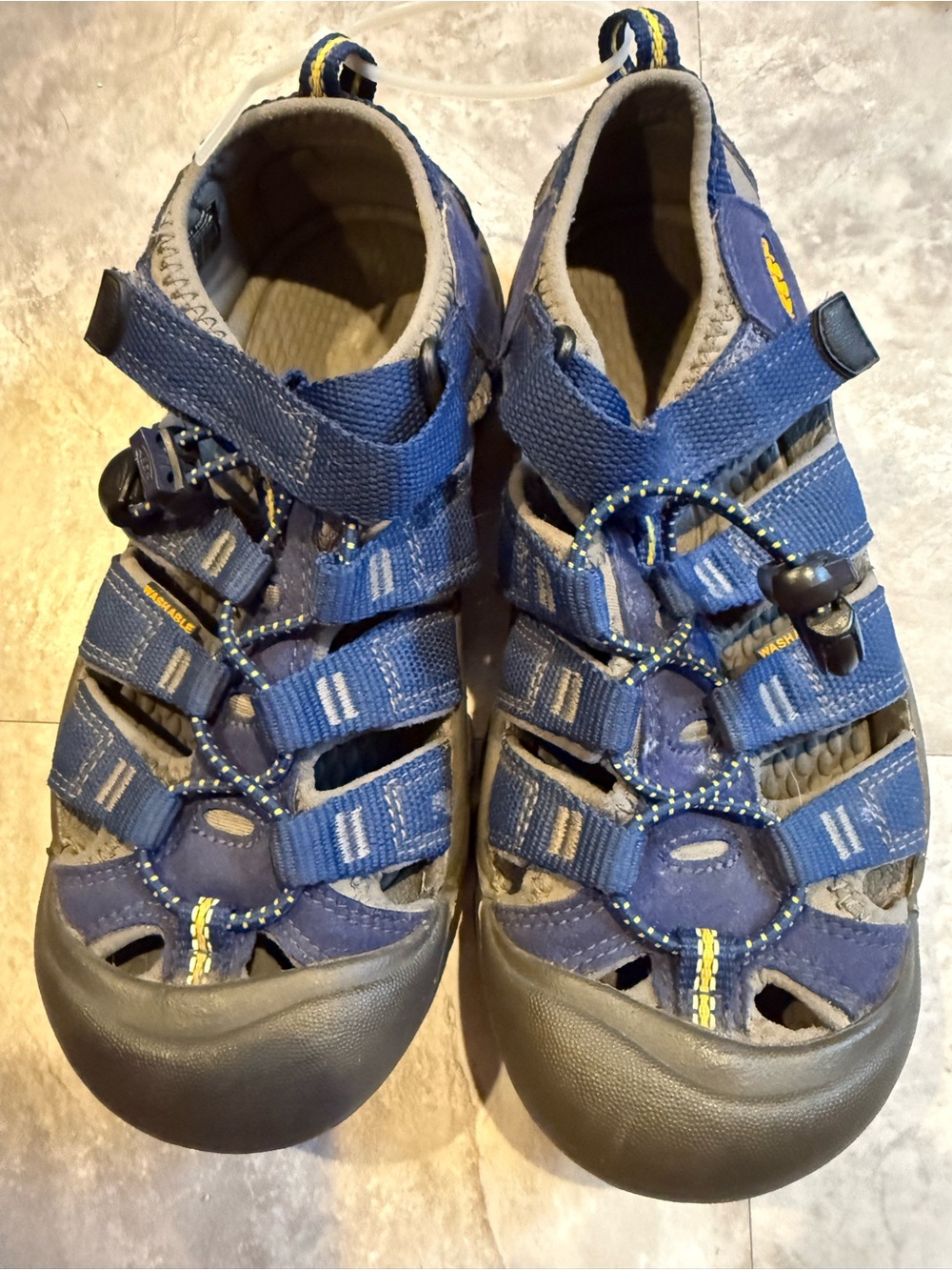 Keen Boys Blue Outdoor Closed-Toe Sandals